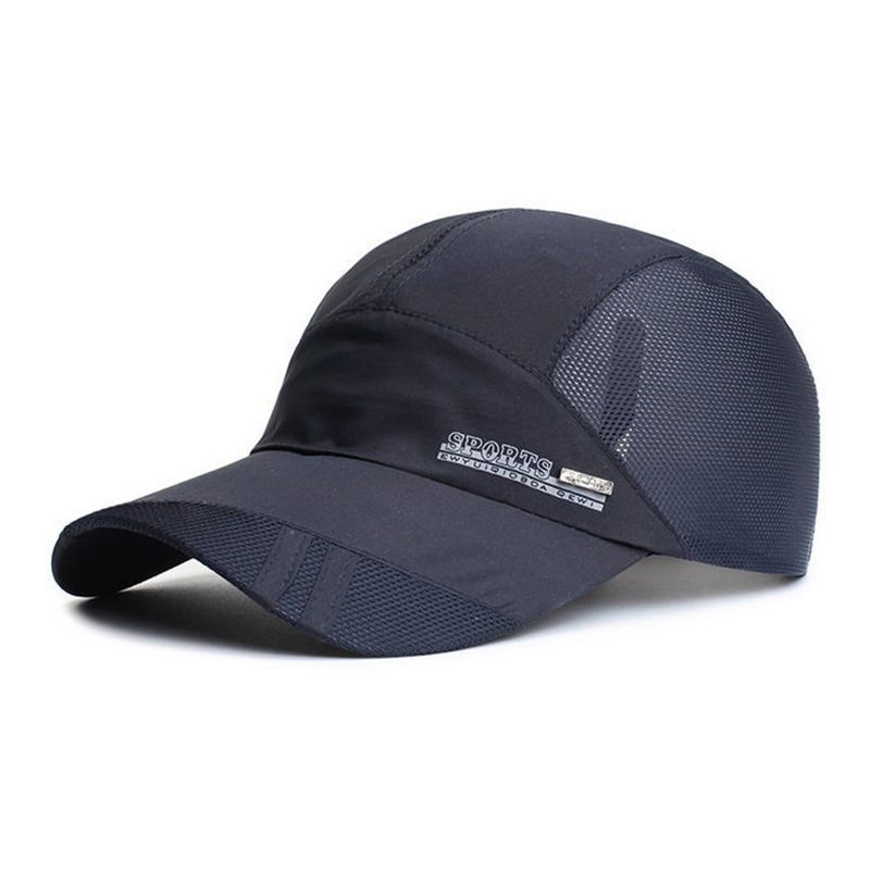 Unisex Polyester Uformelt Utendørs Fjellklatring Pustende Justerbar Hurtigtørrende Solskjerm Baseballhatter