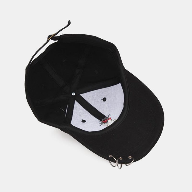 Unisex Refererer Til Hoop Baseballcaps