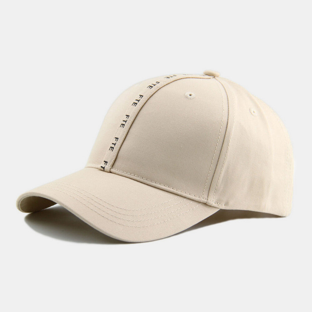 Unisex Uformelt Vill Solhatt Bokstavmønster Sommerreise Solskjerm Baseballcaps