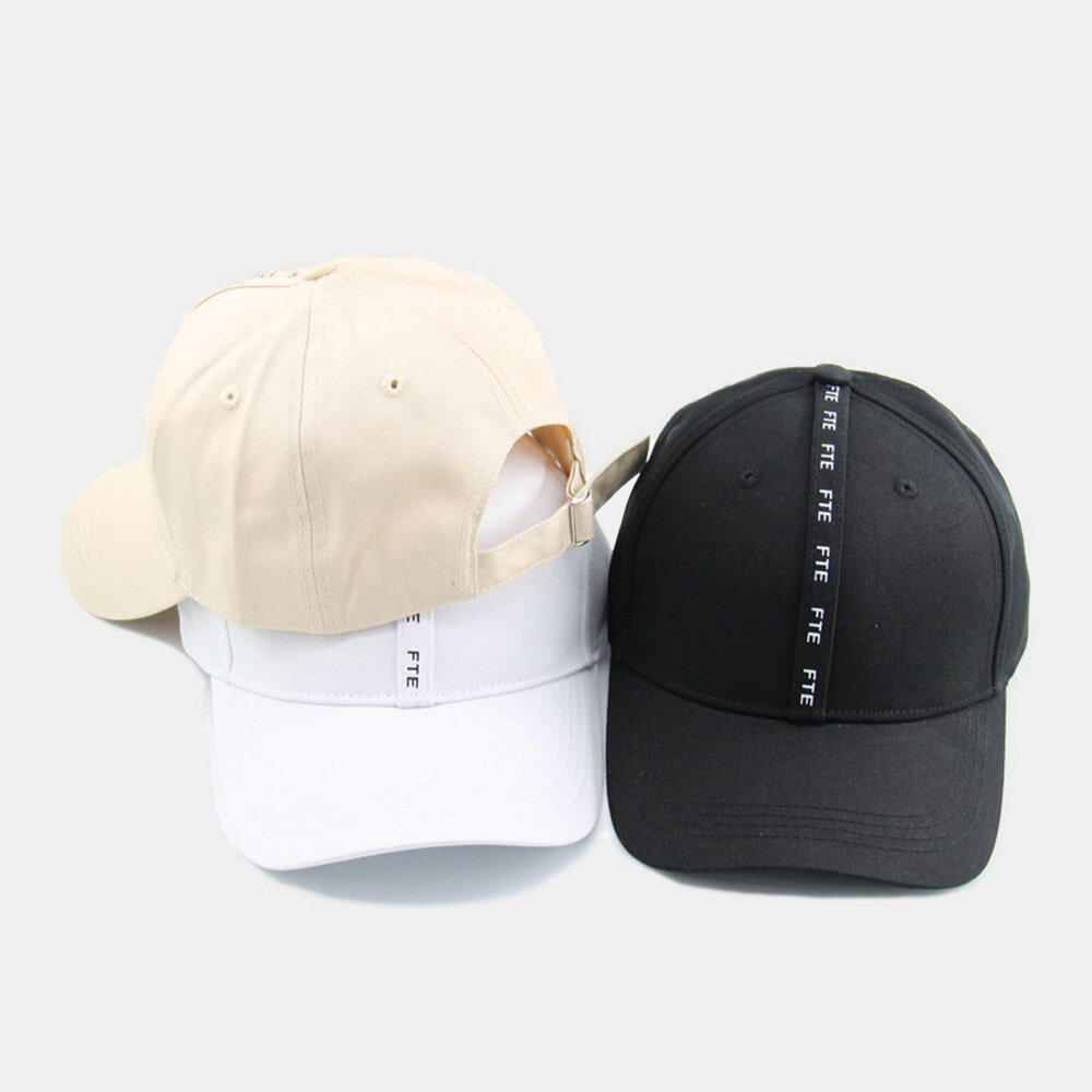 Unisex Uformelt Vill Solhatt Bokstavmønster Sommerreise Solskjerm Baseballcaps