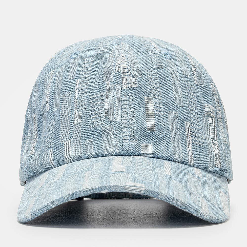 Unisex Vasket Denim Hull Justerbar Retro Solseil Baseballcaps